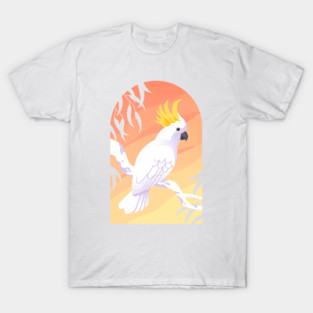 Sulphur Cockatoo Sunset T-Shirt