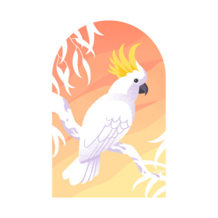 Sulphur Cockatoo Sunset T-Shirt