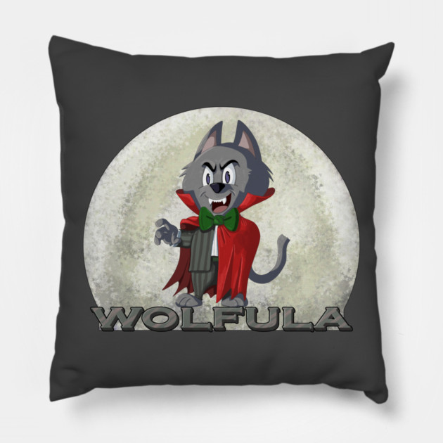 WOLFULA Pillow by droidmonkey