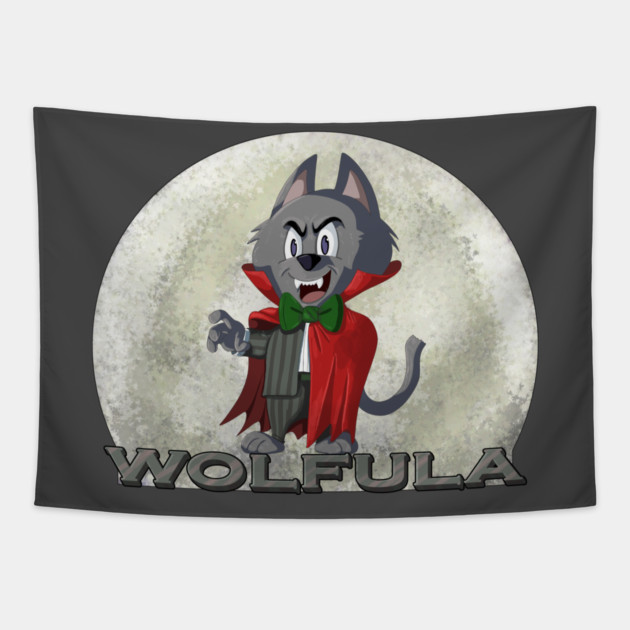 WOLFULA Tapestry by droidmonkey