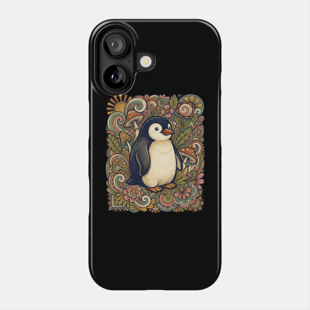 Penguin Phone Case by Creatifly Graphic Tees