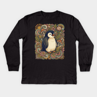 Penguin Kids Long Sleeve T-Shirt