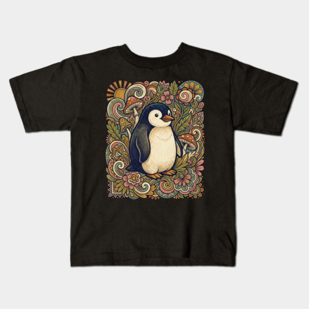 Penguin Kids T-Shirt by Creatifly Graphic Tees