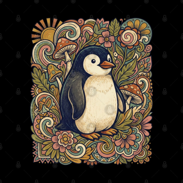 Penguin by Creatifly Graphic Tees