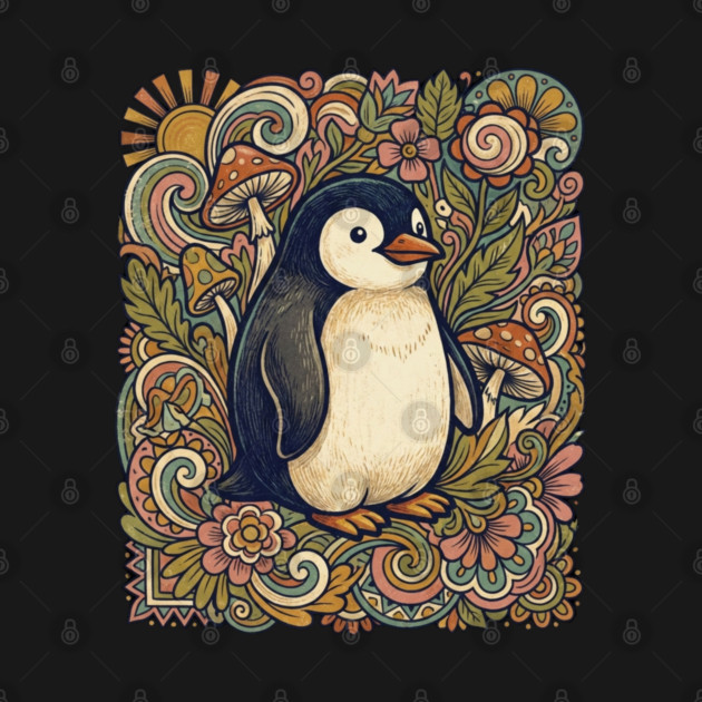 Penguin by Creatifly Graphic Tees