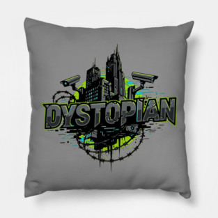 Dystopian Fiction Rules Pillow