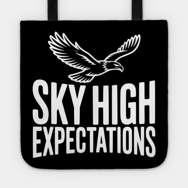 Sky High Expectations Tote by Frank Ring