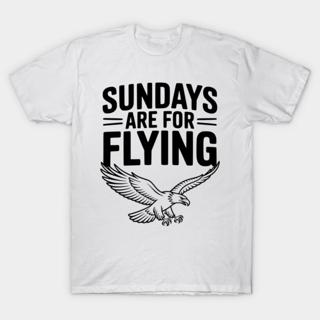 Sundays are for Flying T-Shirt by Frank Ring