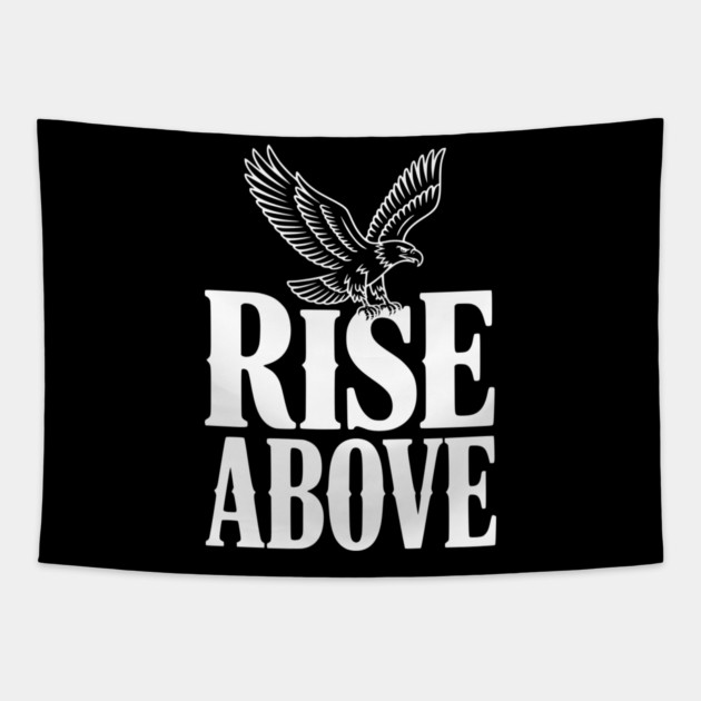 Rise Above Tapestry by Frank Ring