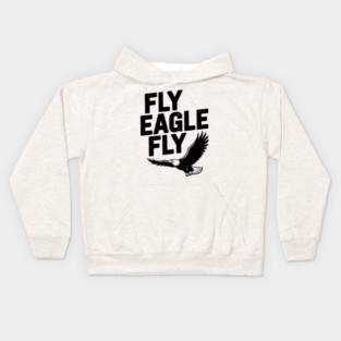 Fly Eagle Fly Kids Hoodie