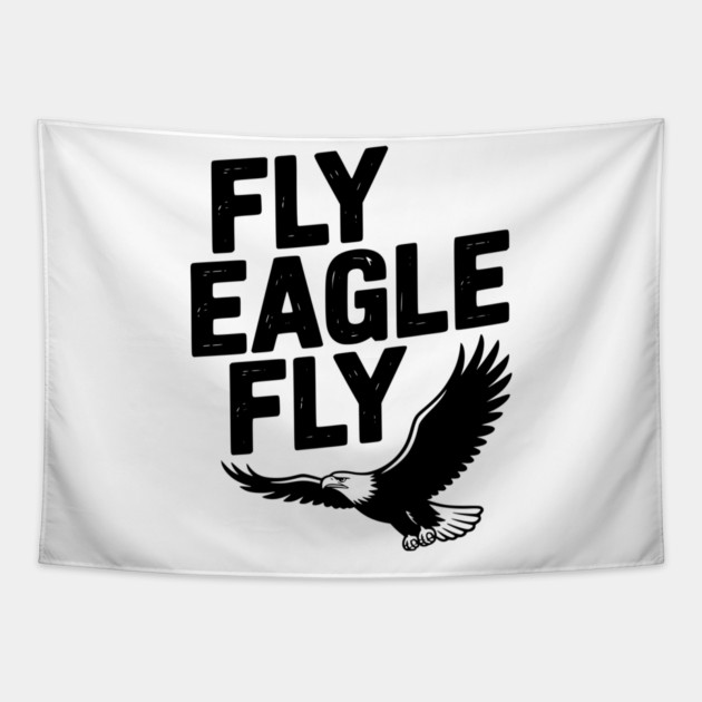 Fly Eagle Fly Tapestry by Frank Ring