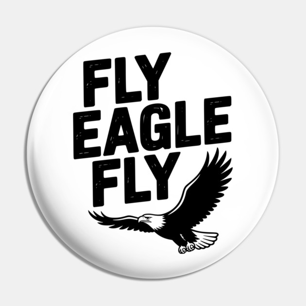 Fly Eagle Fly Pin by Frank Ring