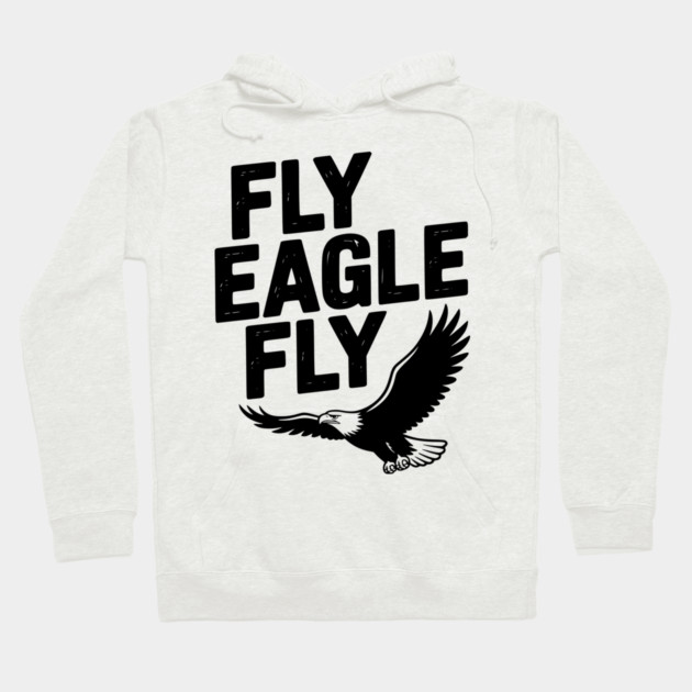 Fly Eagle Fly Hoodie by Frank Ring