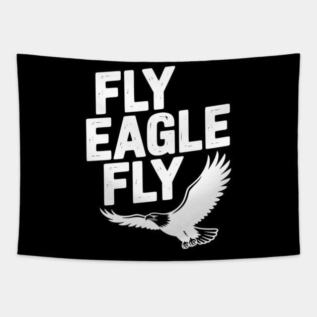 Fly Eagle Fly Tapestry by Frank Ring