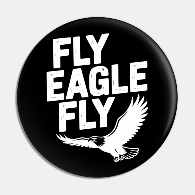Fly Eagle Fly Pin by Frank Ring