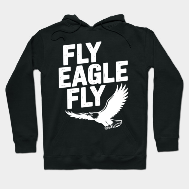 Fly Eagle Fly Hoodie by Frank Ring
