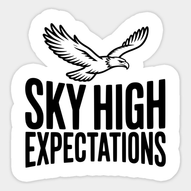Sky High Expectations Magnet by Frank Ring