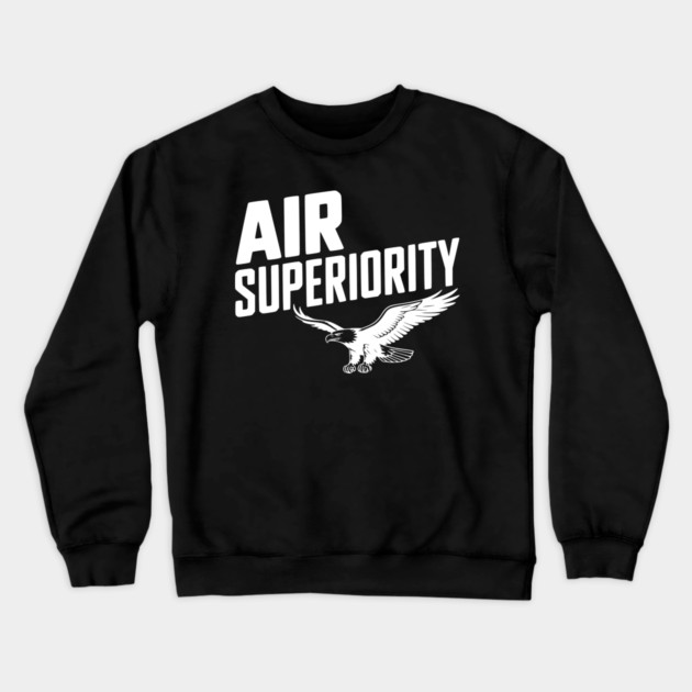 Air Superiority Crewneck Sweatshirt by Frank Ring