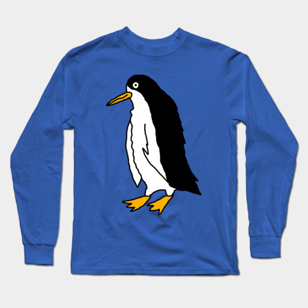 Penguin Long Sleeve T-Shirt by Creatifly Graphic Tees