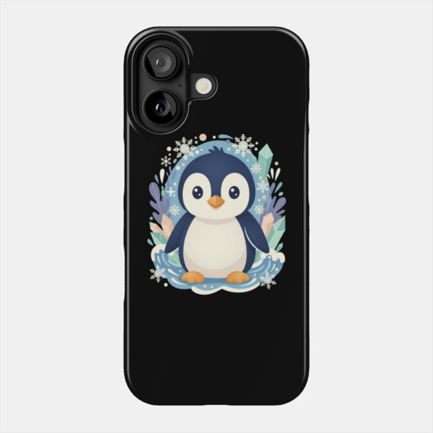 Penguin Phone Case by Creatifly Graphic Tees
