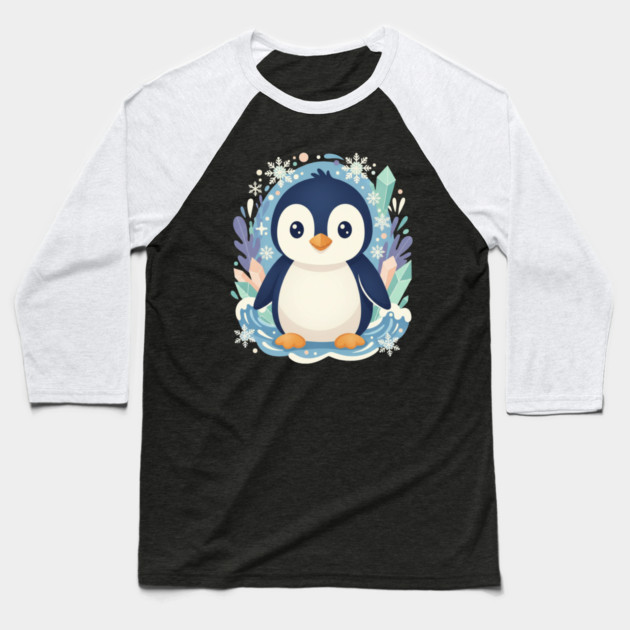 Penguin Baseball T-Shirt by Creatifly Graphic Tees