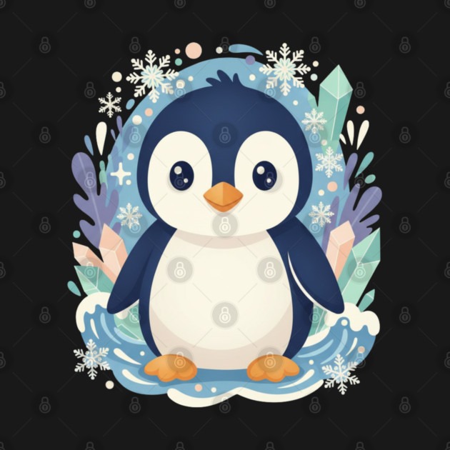 Penguin by Creatifly Graphic Tees