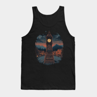 The Hill Valley clock tower Tank Top