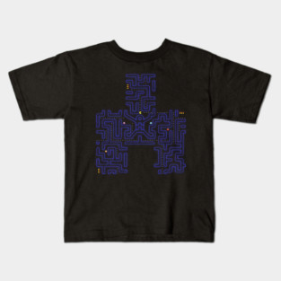 Retro Maze Kids T-Shirt