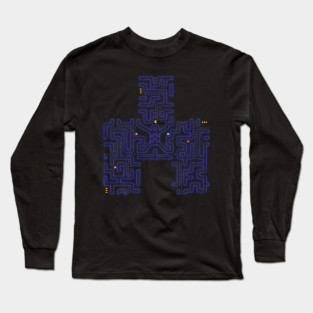 Retro Maze Long Sleeve T-Shirt