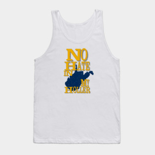 West Virginia: No Hate In My Holler Tank Top