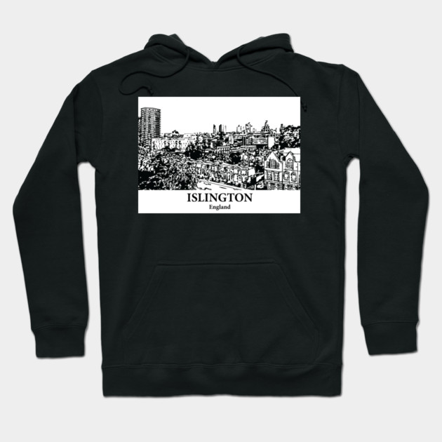 Islington – England Hoodie by Lakeric