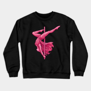 My Safe Word is 'Again', Pole Dancing 2 Crewneck Sweatshirt