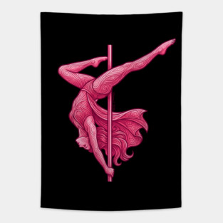 My Safe Word is 'Again', Pole Dancing 2 Tapestry