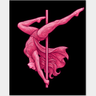 My Safe Word is 'Again', Pole Dancing 2 Posters and Art