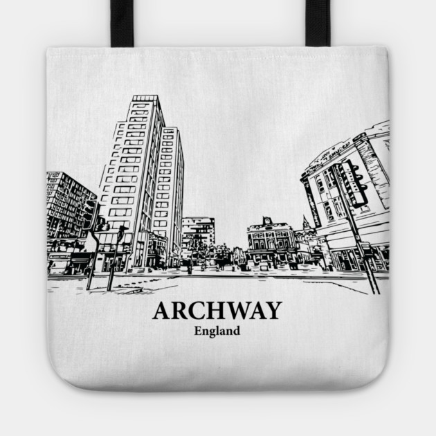Archway – England Tote by Lakeric