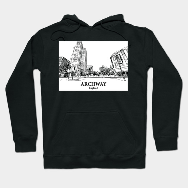 Archway – England Hoodie by Lakeric