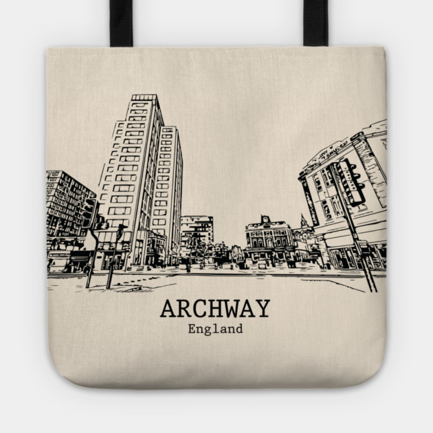 Archway – England Tote by Lakeric