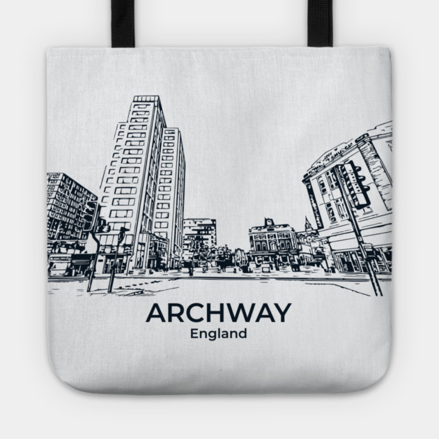 Archway – England Tote by Lakeric