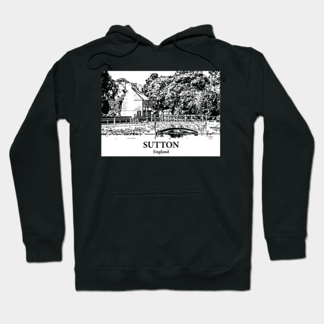 Sutton – England Hoodie by Lakeric