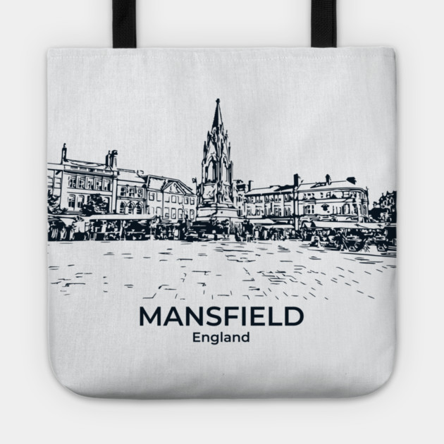 Mansfield – England Tote by Lakeric