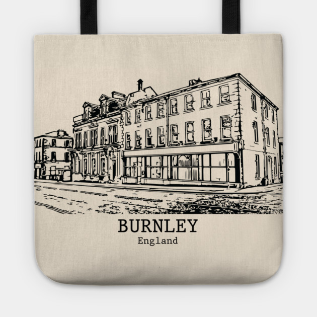Burnley – England Tote by Lakeric