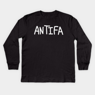 Anti Trump Kids Long Sleeve T-Shirt