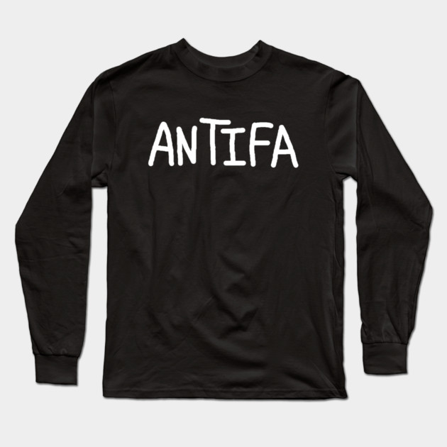 Anti Trump Long Sleeve T-Shirt by Creatifly Graphic Tees