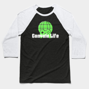 Console Life Baseball T-Shirt