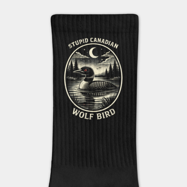 Stupid Canadian Wolf Bird Funny Canada Day by ArtistTee ⭐⭐⭐⭐⭐