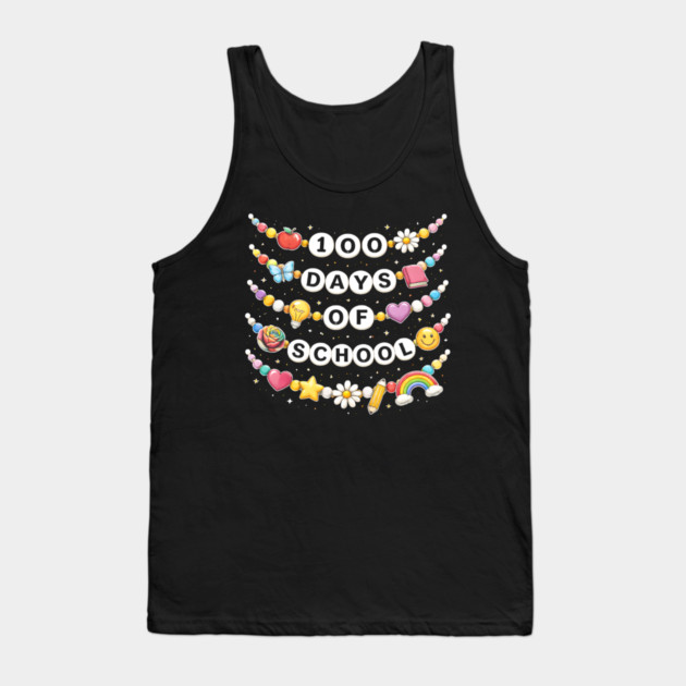 100 Days Of School Teacher Celebration Back To School Tank Top by ArtistTee ⭐⭐⭐⭐⭐