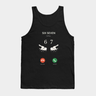 Six Seven Calling Hands Tank Top