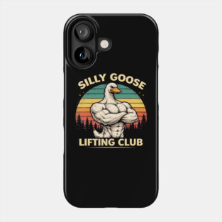 Silly Goose Lifting Club For Fitness Enthusiasts Phone Case