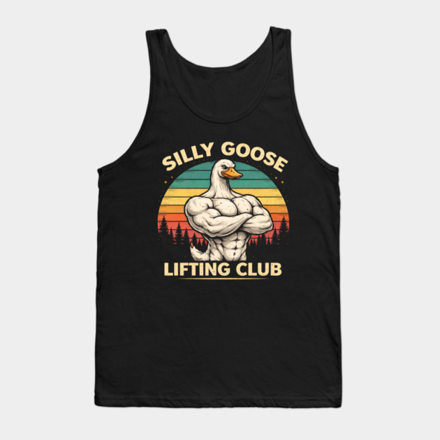 Silly Goose Lifting Club For Fitness Enthusiasts Tank Top by ArtistTee ⭐⭐⭐⭐⭐