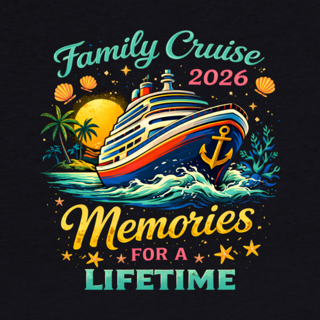 Family Cruise 2026 Memories For A Lifetime by ArtistTee ⭐⭐⭐⭐⭐